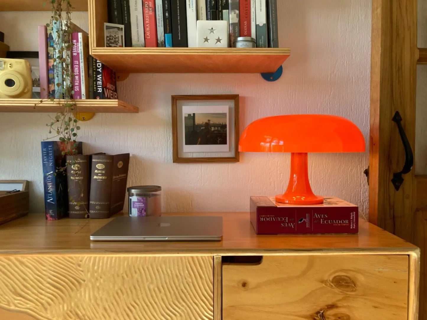Italien Designer LED Pilz Tischlampe
