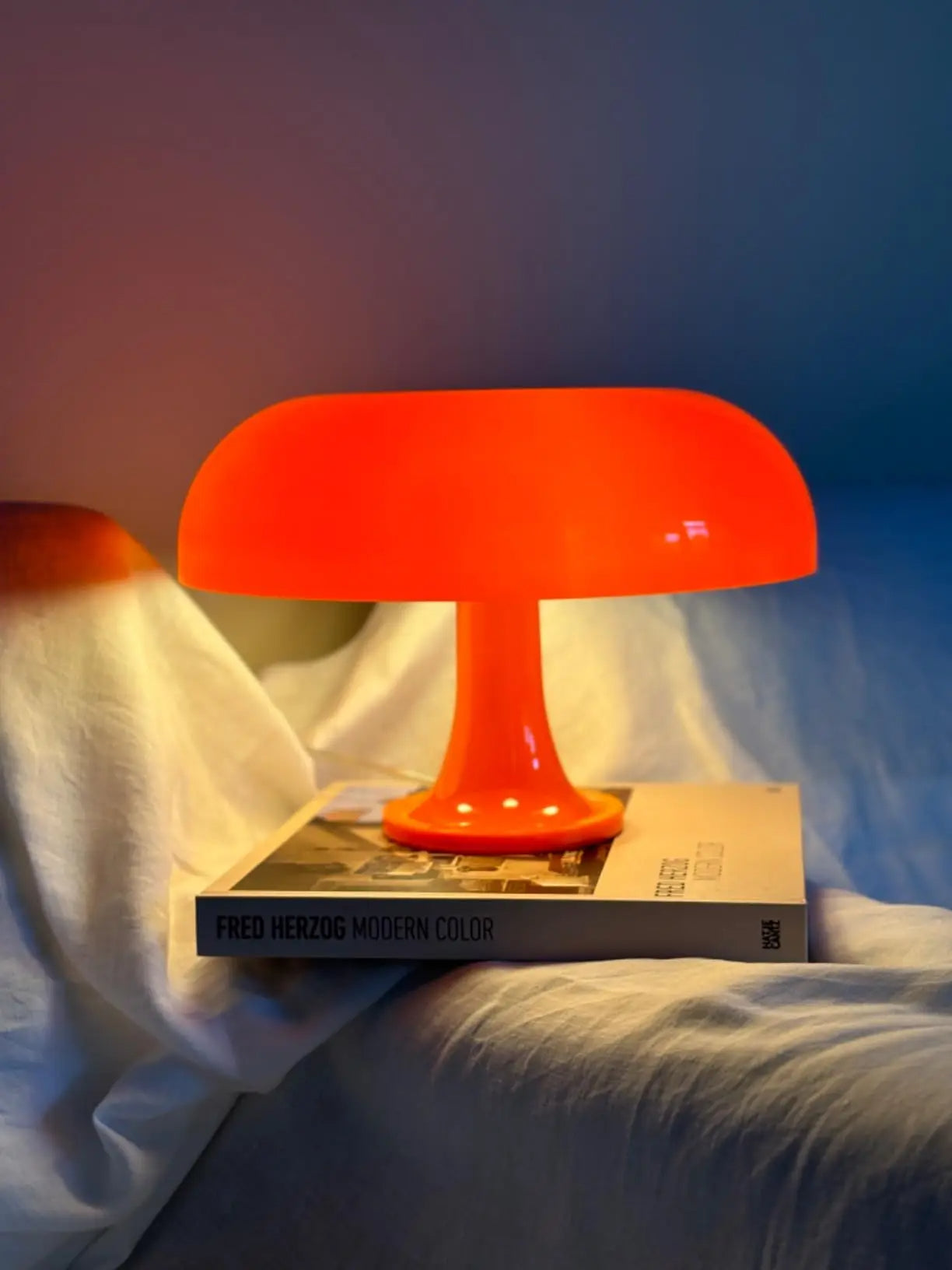 Italien Designer LED Pilz Tischlampe
