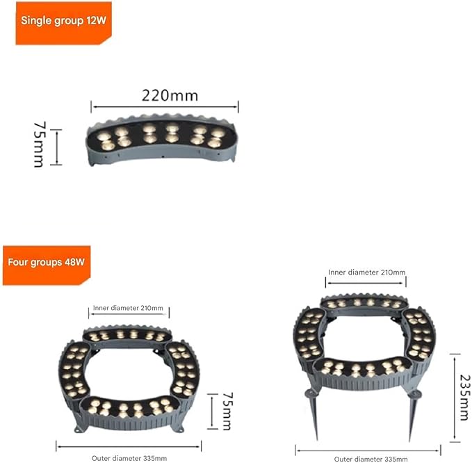 LED-Baumstrahler für den Außenbereich