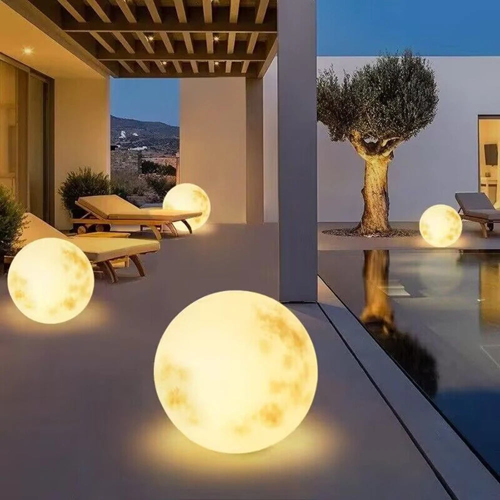 ZK30 Solar Mond Lampe für den Außenbereich