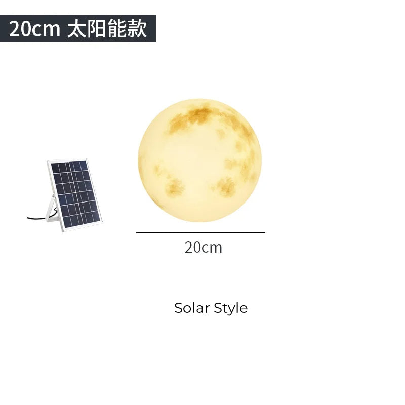ZK30 Solar Mond Lampe für den Außenbereich