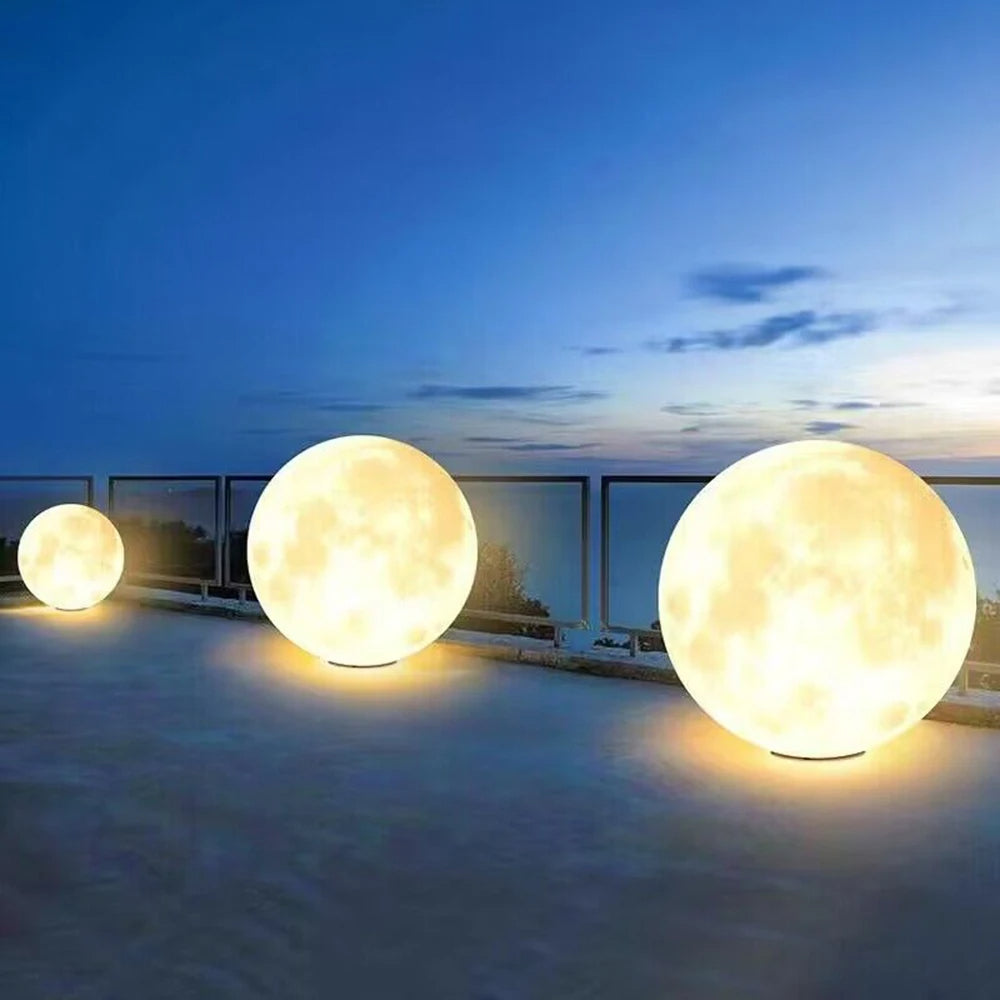 ZK30 Solar Mond Lampe für den Außenbereich