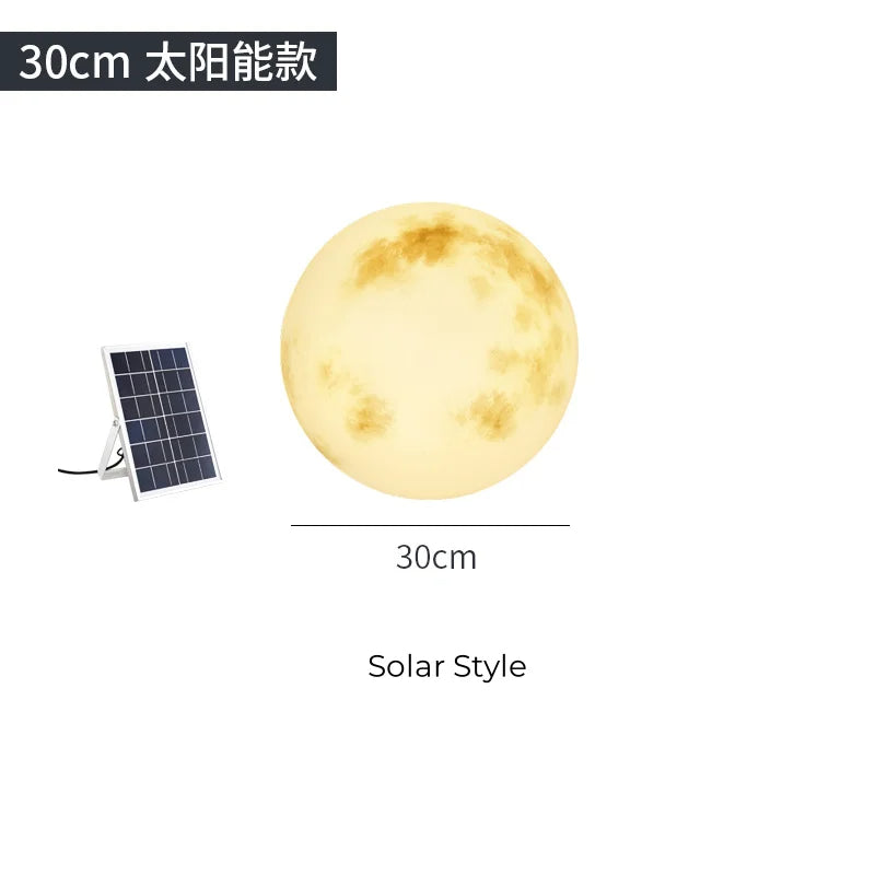 ZK30 Solar Mond Lampe für den Außenbereich