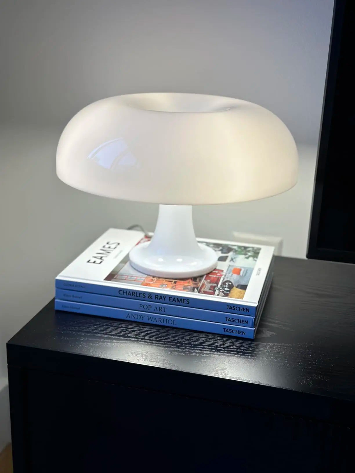 Italien Designer LED Pilz Tischlampe
