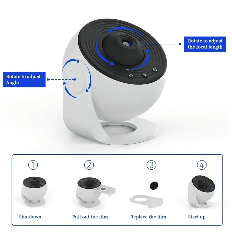 13-in-1 Galaxy Projektor Lampe