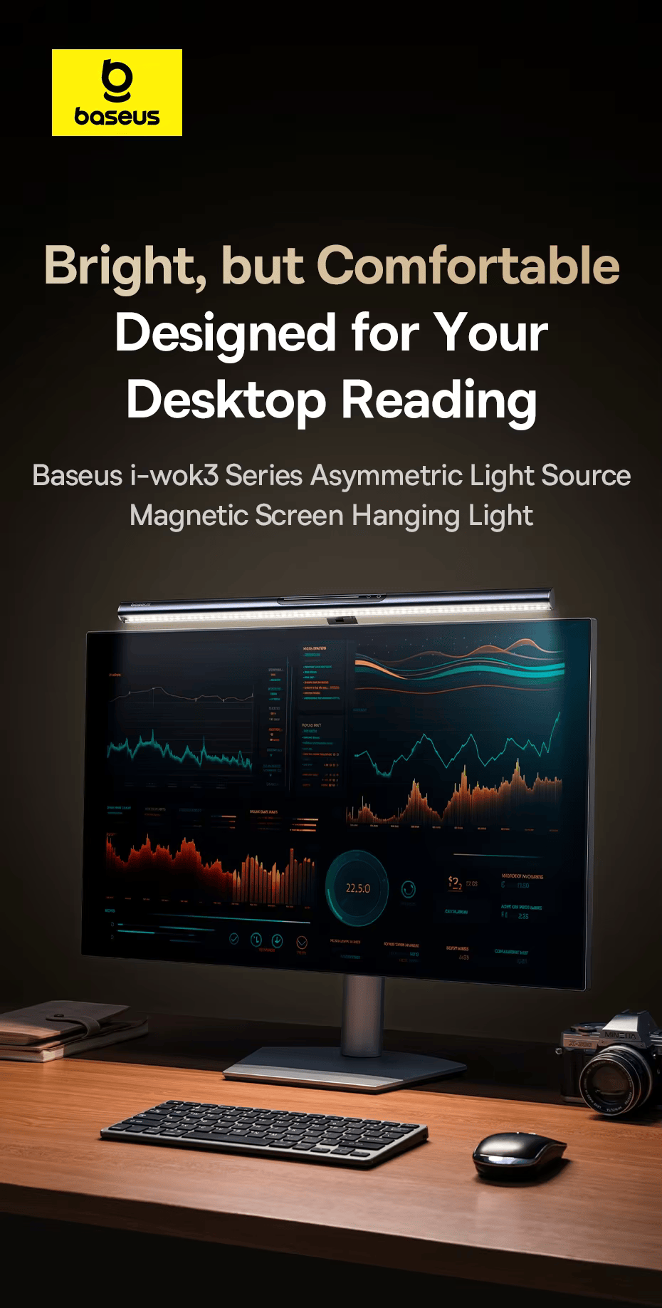 Baseus Magnetische LED Monitorlampe