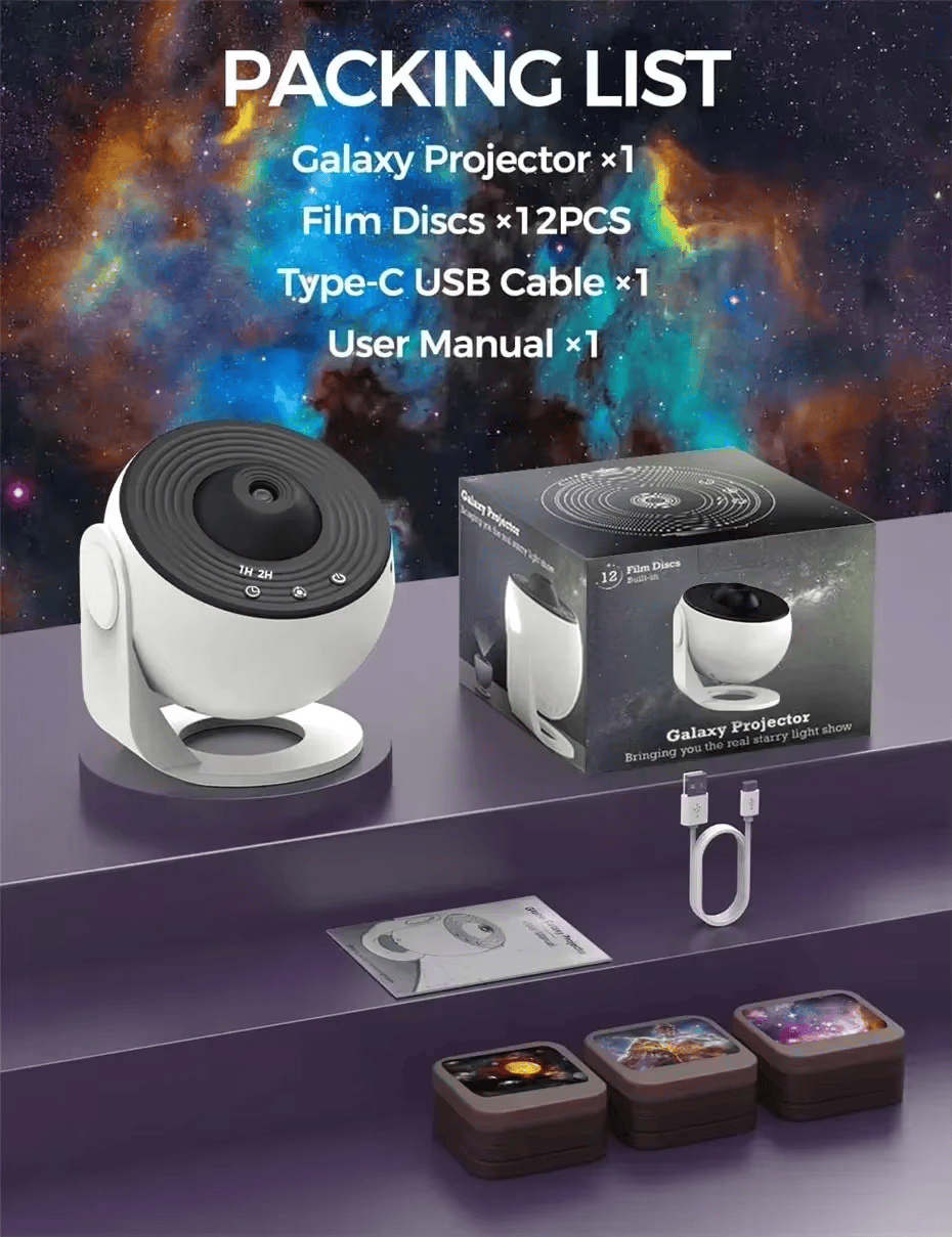 13-in-1 Galaxy Projektor Lampe