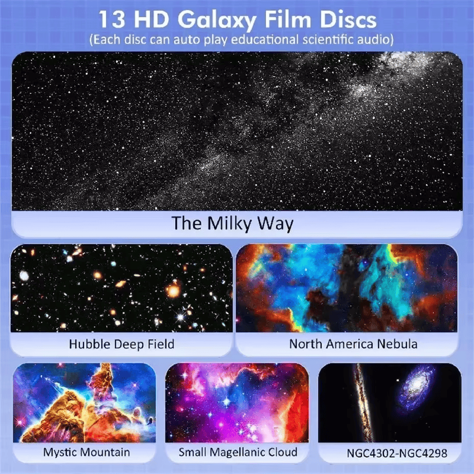 13-in-1 Galaxy Projektor Lampe