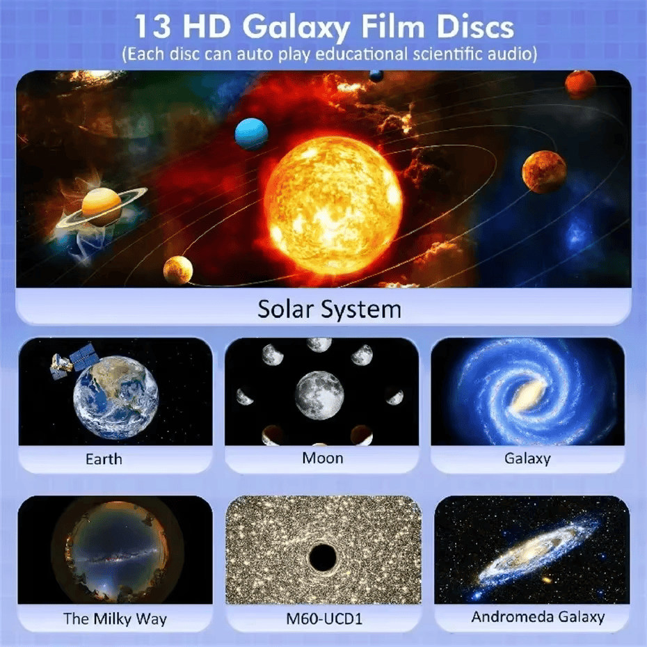 13-in-1 Galaxy Projektor Lampe