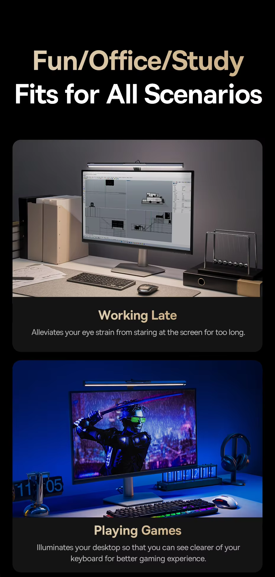 Baseus Magnetische LED Monitorlampe