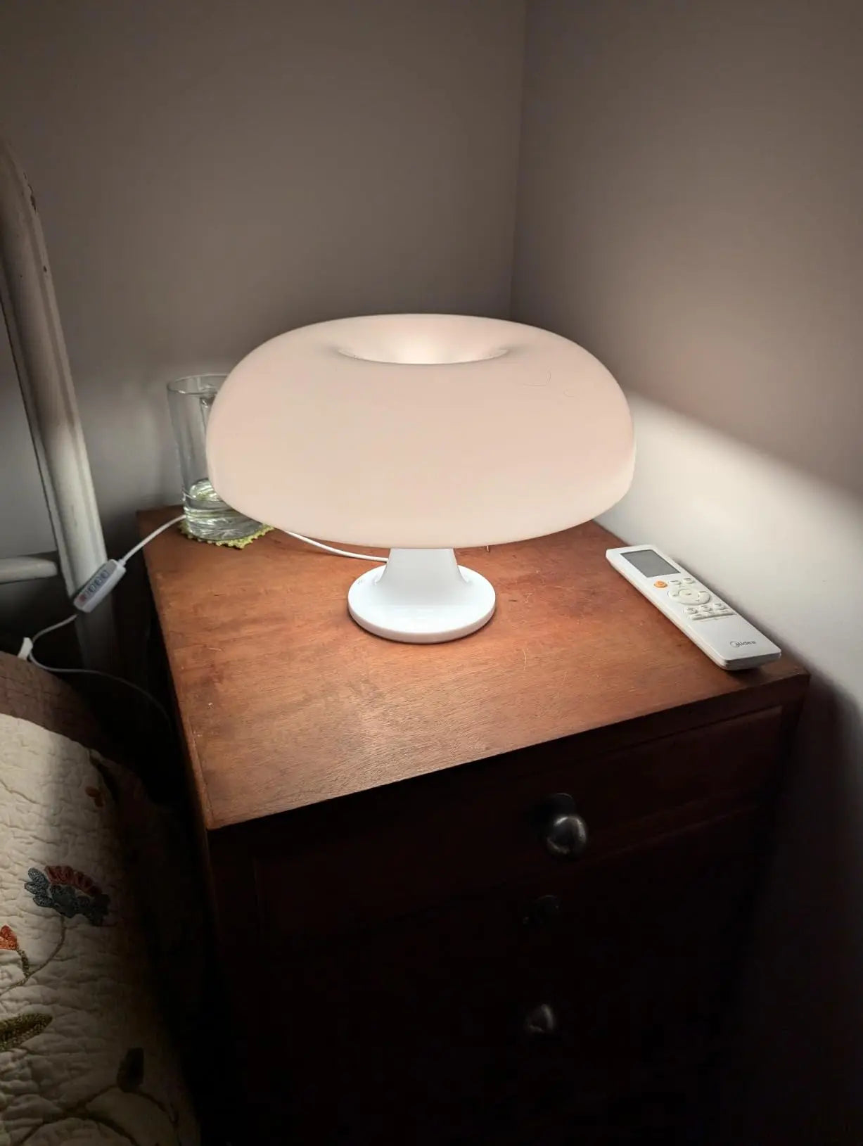 Italien Designer LED Pilz Tischlampe