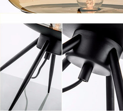 Nordic LED Tischlampe – Moderne Glasleuchte