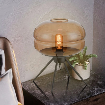 Nordic LED Tischlampe – Moderne Glasleuchte