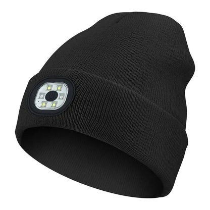 LED Bluetooth Beanie Hut mit Stereo-Musikplayer & Taschenlampe