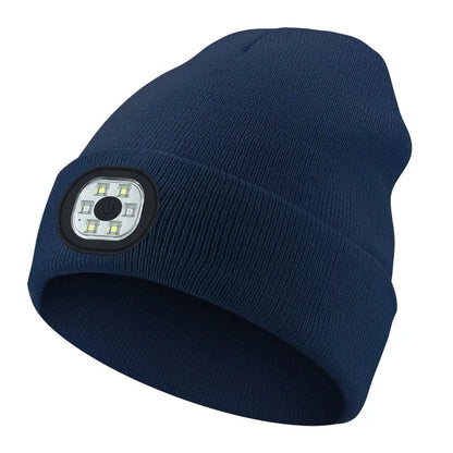 LED Bluetooth Beanie Hut mit Stereo-Musikplayer & Taschenlampe