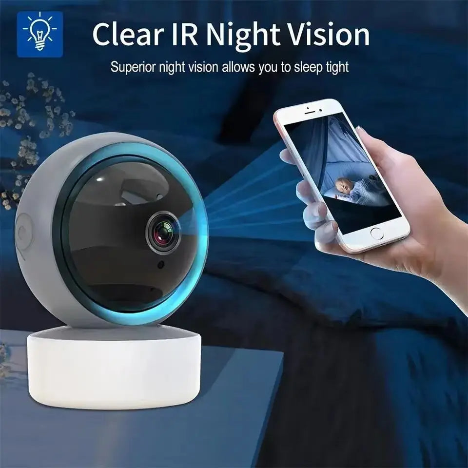 Sunisee Indoor WLAN-Kamera – 1080P Baby Monitor mit Bewegungserkennung & Zwei-Wege-Audio