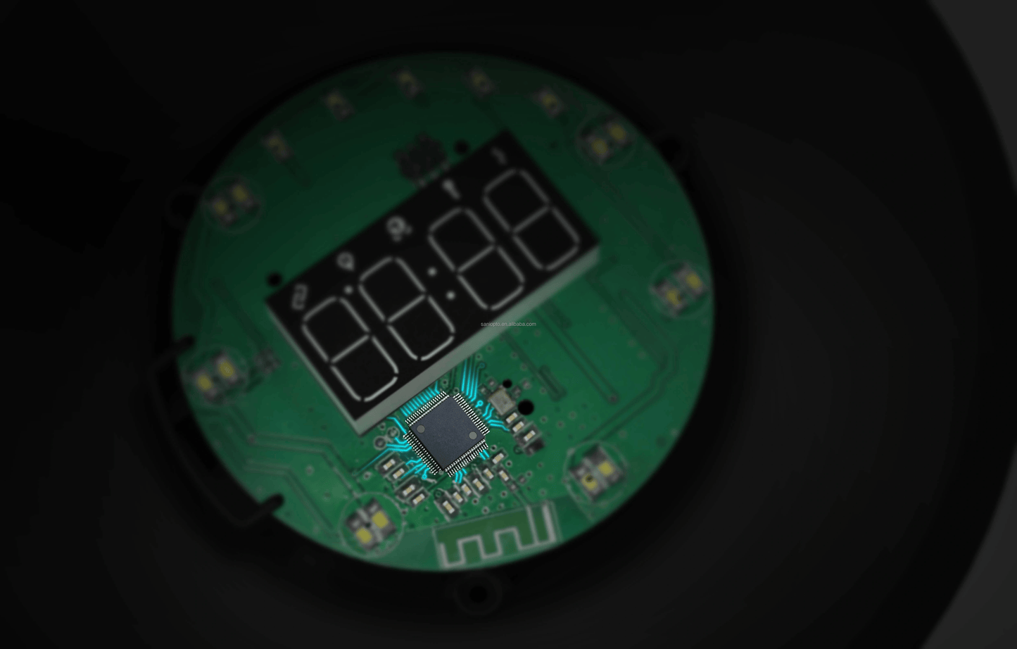 Smart Tischlampe – BT-Lautsprecher, Wireless Charger & Nachtlicht