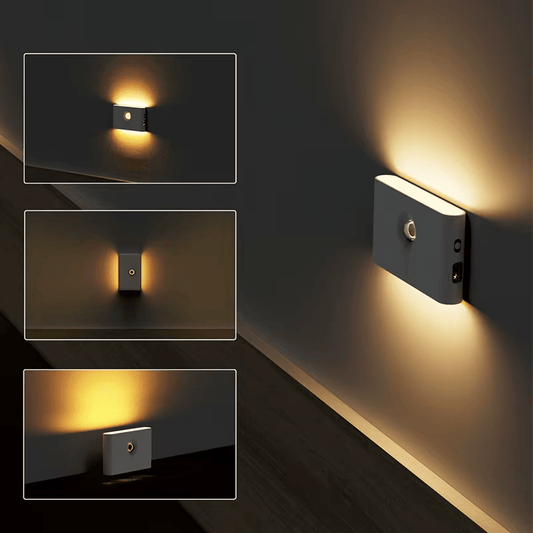 Magnetische LED-Nachtlampe mit Bewegungssensor & Smart-Linkage