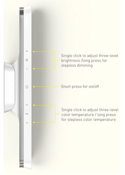Magnetische LED-Tischlampe Pro