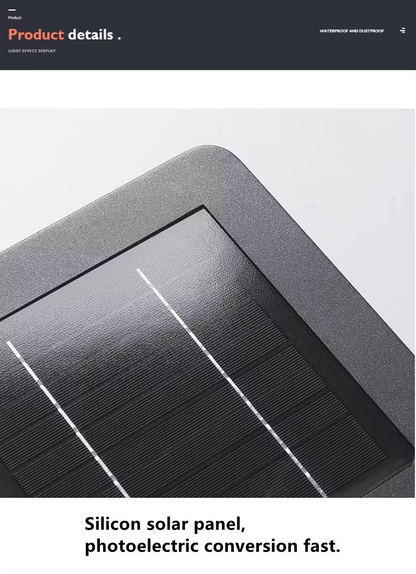 Solar LED Gartenleuchte IP65
